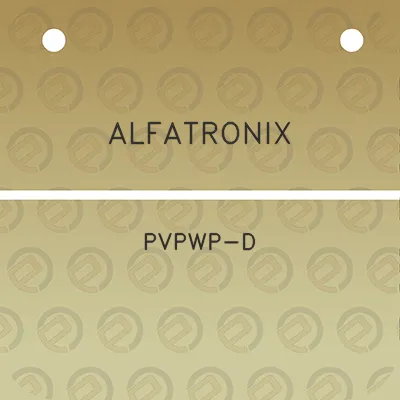 alfatronix-pvpwp-d