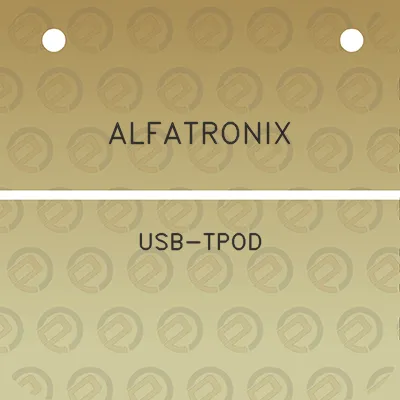 alfatronix-usb-tpod