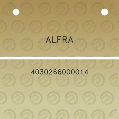 alfra-403e12