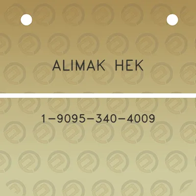 alimak-hek-1-9095-340-4009