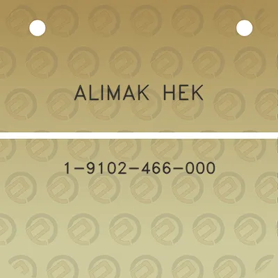 alimak-hek-1-9102-466-000