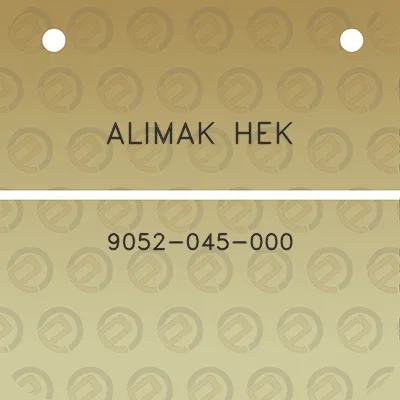 alimak-hek-9052-045-000