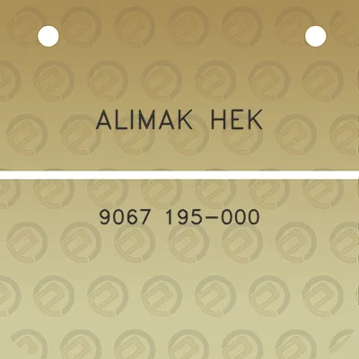 alimak-hek-9067-195-000