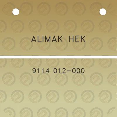 alimak-hek-9114-012-000