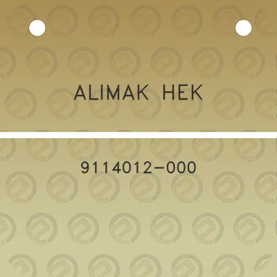 alimak-hek-9114012-000