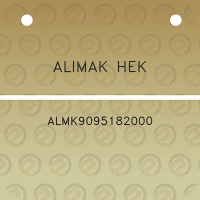 alimak-hek-almk9095182000