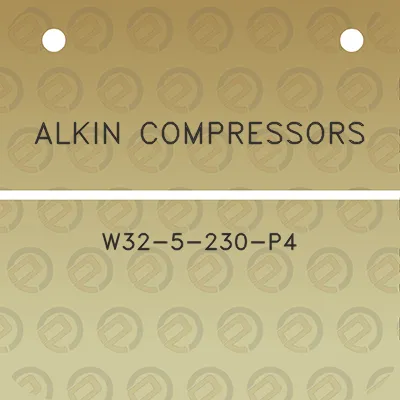 alkin-compressors-w32-5-230-p4