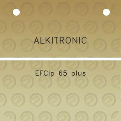 alkitronic-efcip-65-plus