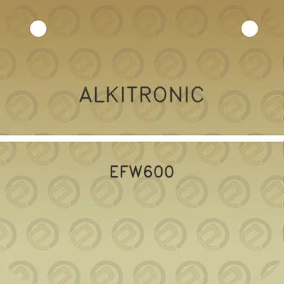 alkitronic-efw600