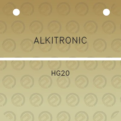 alkitronic-hg20