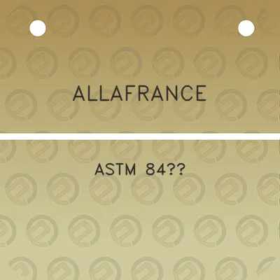 allafrance-astm-84