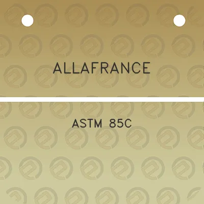 allafrance-astm-85c