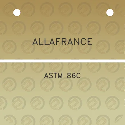 allafrance-astm-86c