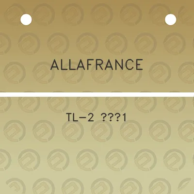 allafrance-tl-2-no1