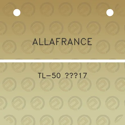 allafrance-tl-50-no17