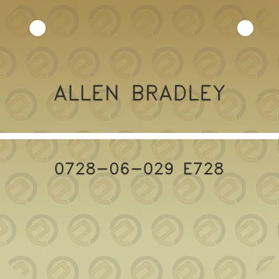 allen-bradley-0728-06-029-e728