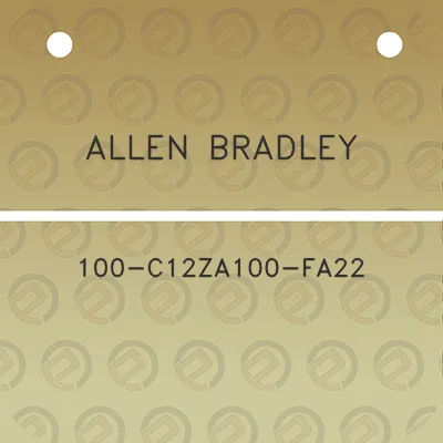 allen-bradley-100-c12za100-fa22