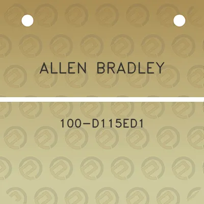 allen-bradley-100-d115ed1