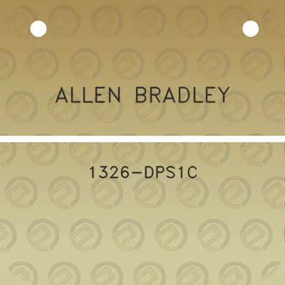 allen-bradley-1326-dps1c