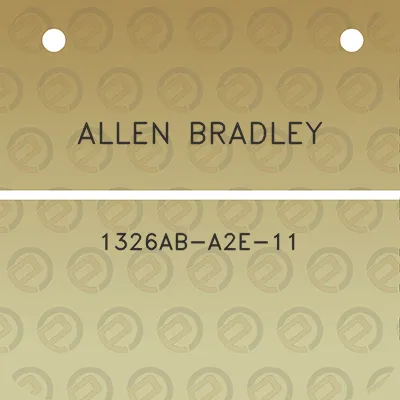 allen-bradley-1326ab-a2e-11