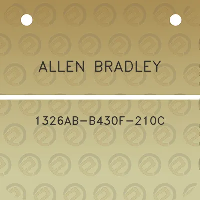 allen-bradley-1326ab-b430f-210c