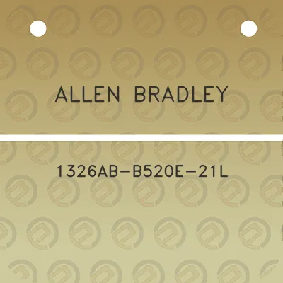 allen-bradley-1326ab-b520e-21l