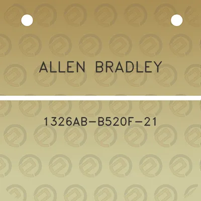 allen-bradley-1326ab-b520f-21