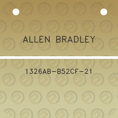 allen-bradley-1326ab-b52cf-21