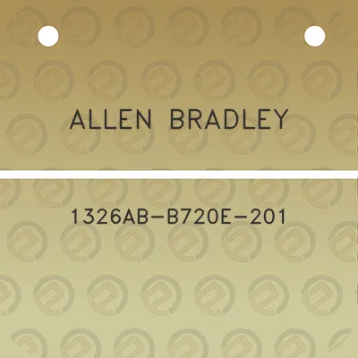 allen-bradley-1326ab-b720e-201