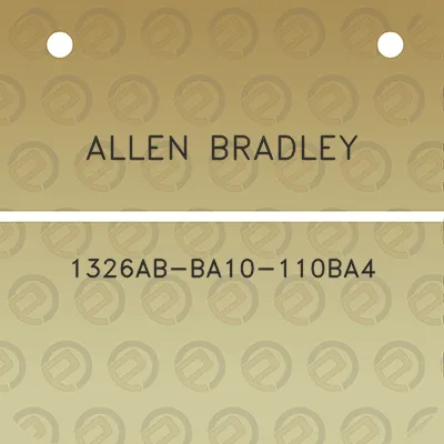 allen-bradley-1326ab-ba10-110ba4