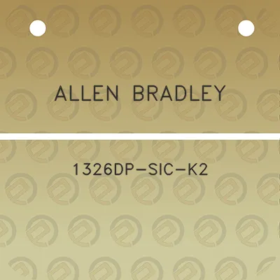 allen-bradley-1326dp-sic-k2