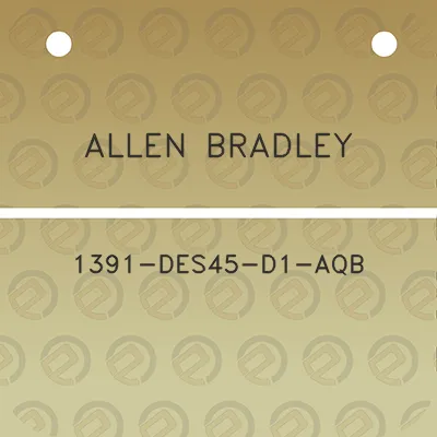 allen-bradley-1391-des45-d1-aqb