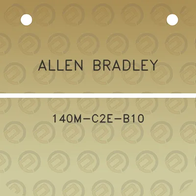 allen-bradley-140m-c2e-b10