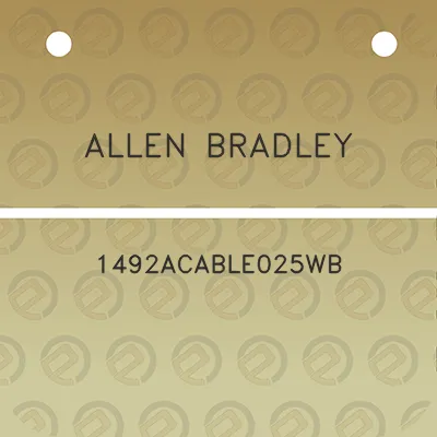 allen-bradley-1492acable025wb