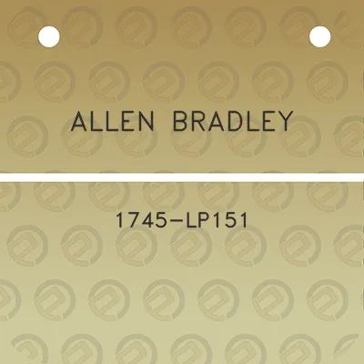 allen-bradley-1745-lp151