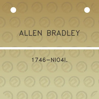 allen-bradley-1746-nio4i