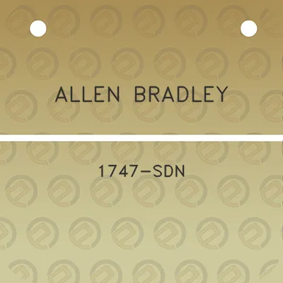 allen-bradley-1747-sdn