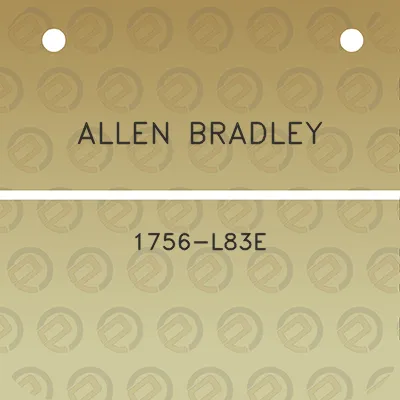 allen-bradley-1756-l83e