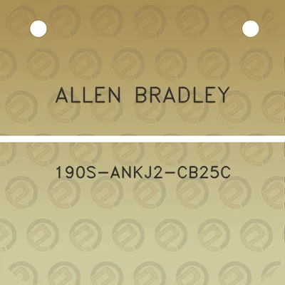 allen-bradley-190s-ankj2-cb25c