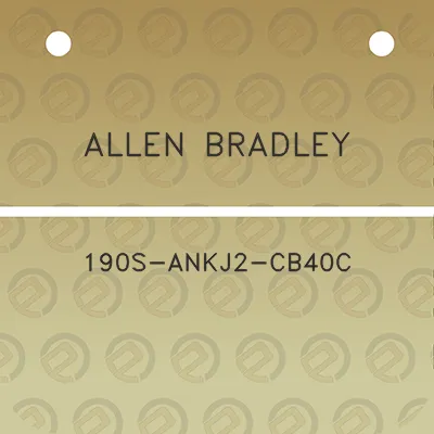 allen-bradley-190s-ankj2-cb40c