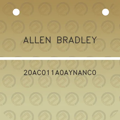 allen-bradley-20ac011a0aynanc0