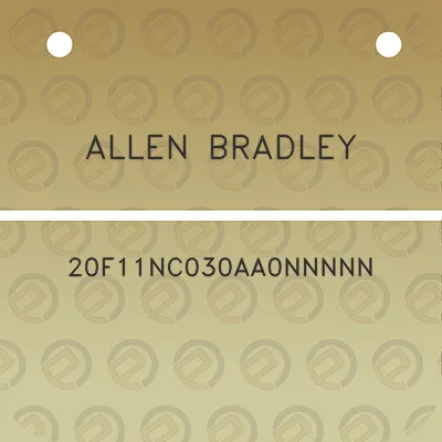 allen-bradley-20f11nc030aa0nnnnn