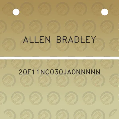 allen-bradley-20f11nc030ja0nnnnn