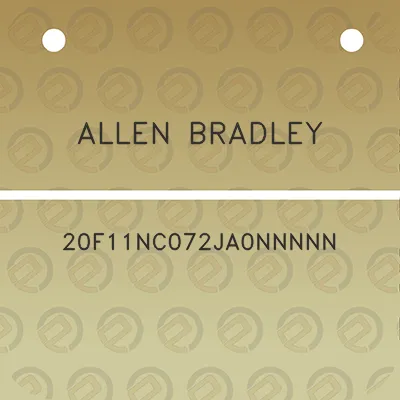 allen-bradley-20f11nc072ja0nnnnn