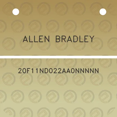 allen-bradley-20f11nd022aa0nnnnn