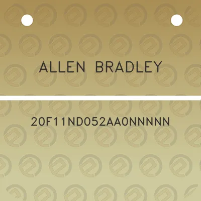 allen-bradley-20f11nd052aa0nnnnn