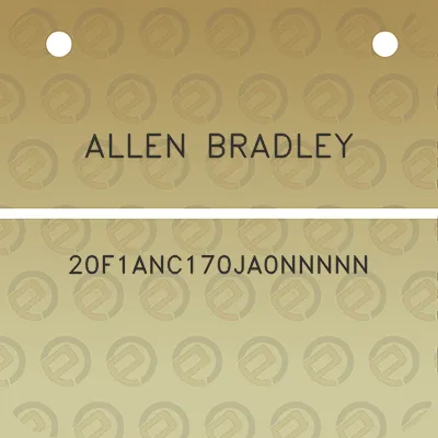 allen-bradley-20f1anc170ja0nnnnn