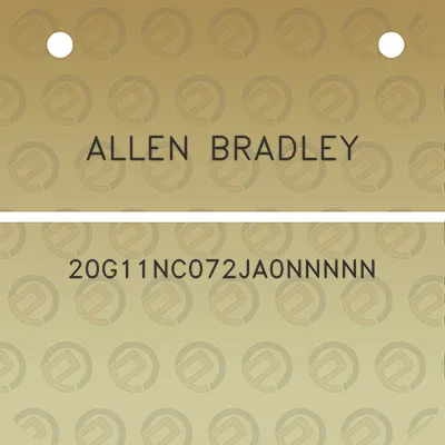 allen-bradley-20g11nc072ja0nnnnn