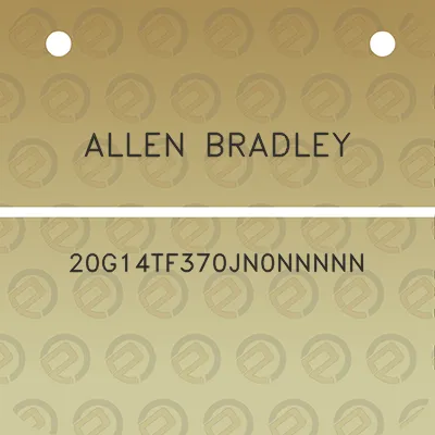 allen-bradley-20g14tf370jn0nnnnn