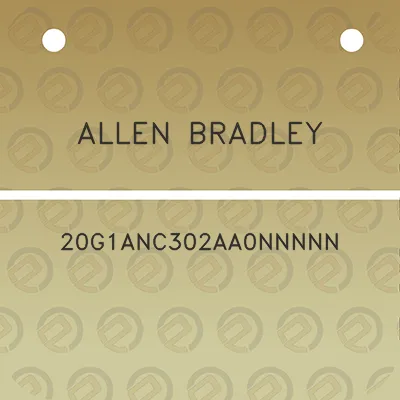 allen-bradley-20g1anc302aa0nnnnn